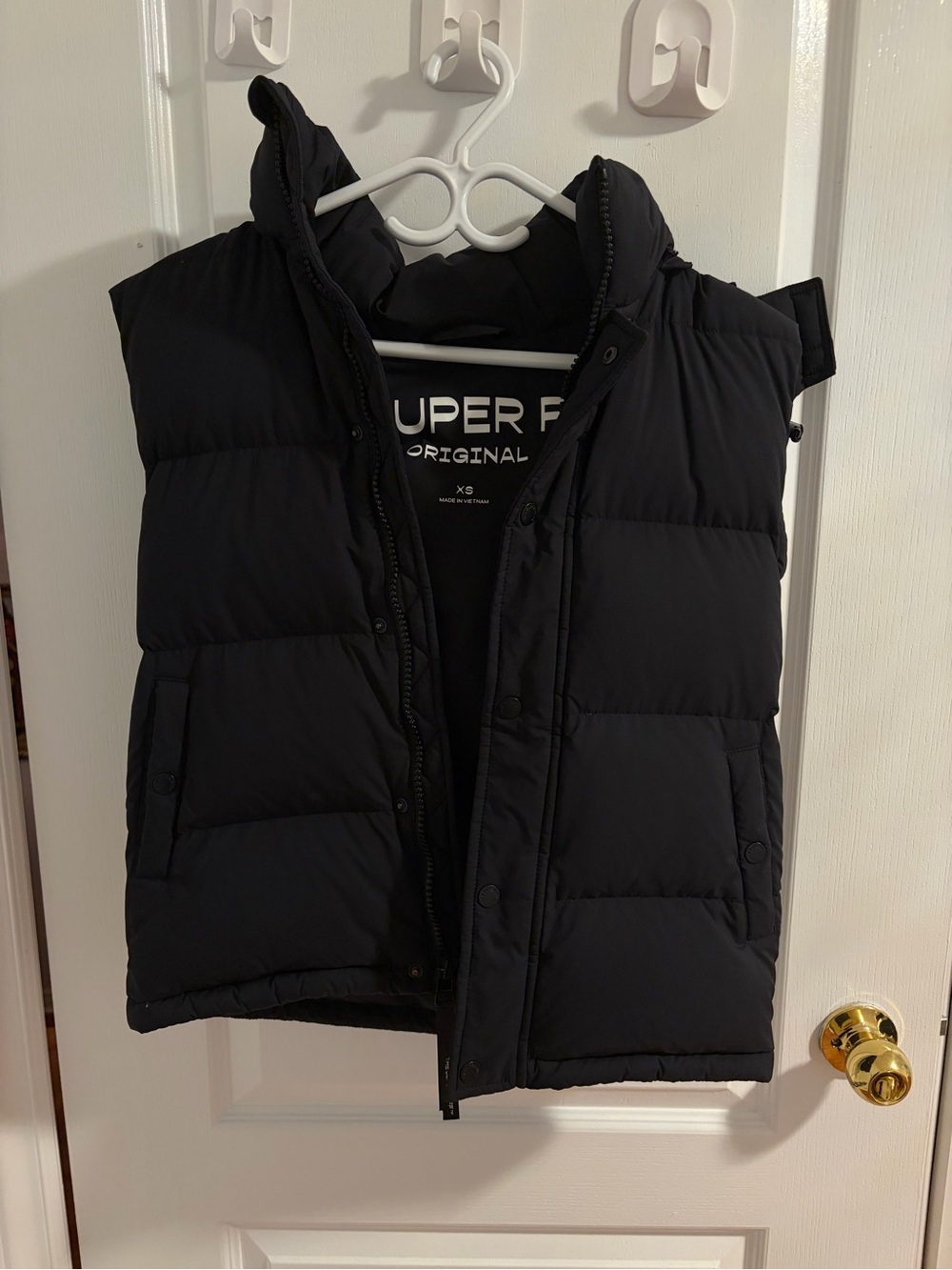Aritzia The Super Puff Vest Black Puffer Vest XS